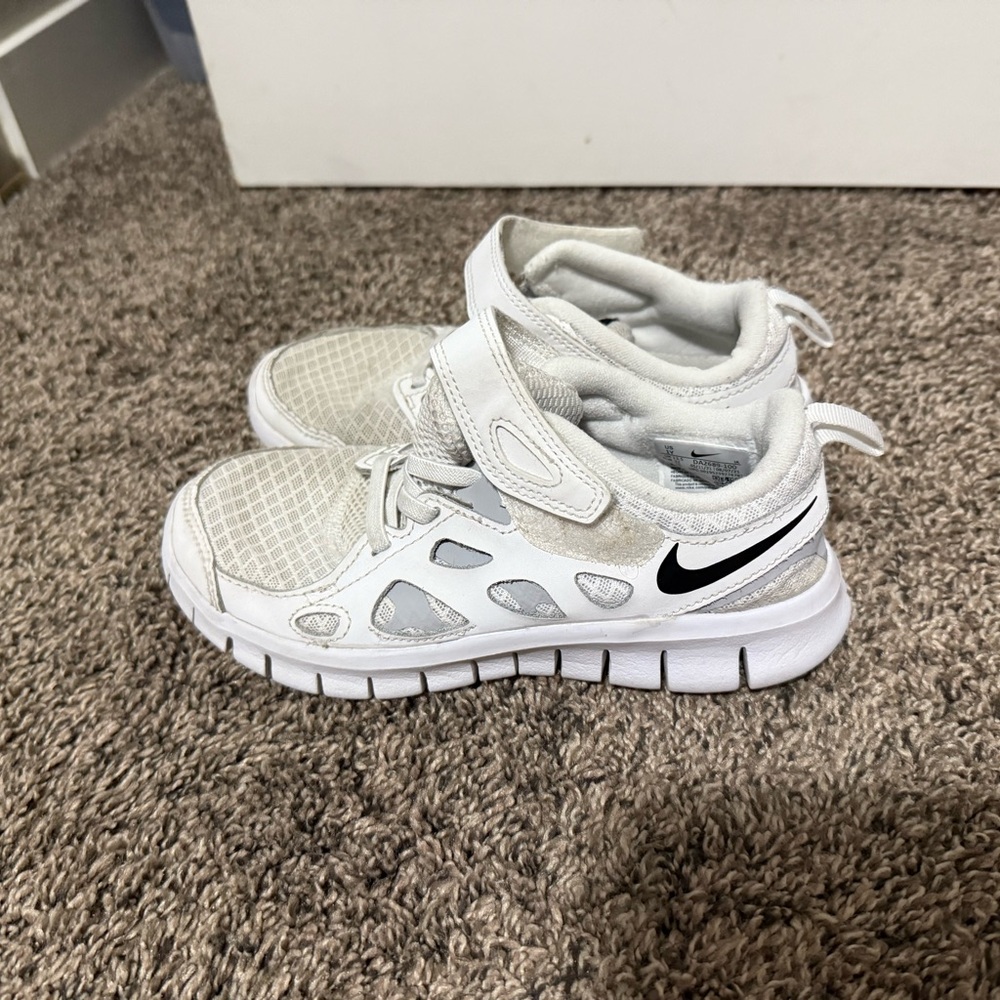 Nike Kids White Athletic Shoes